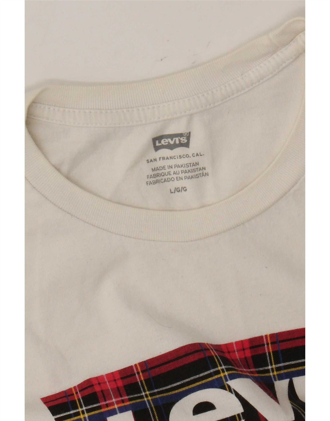 Levi's muška majica kratkih rukava s grafičkim motivima velika sivo bijela