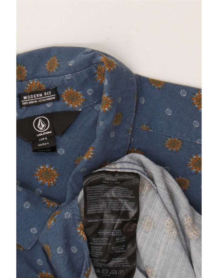 Volcom muška moderna majica kratkih rukava, veliki plavi pamuk