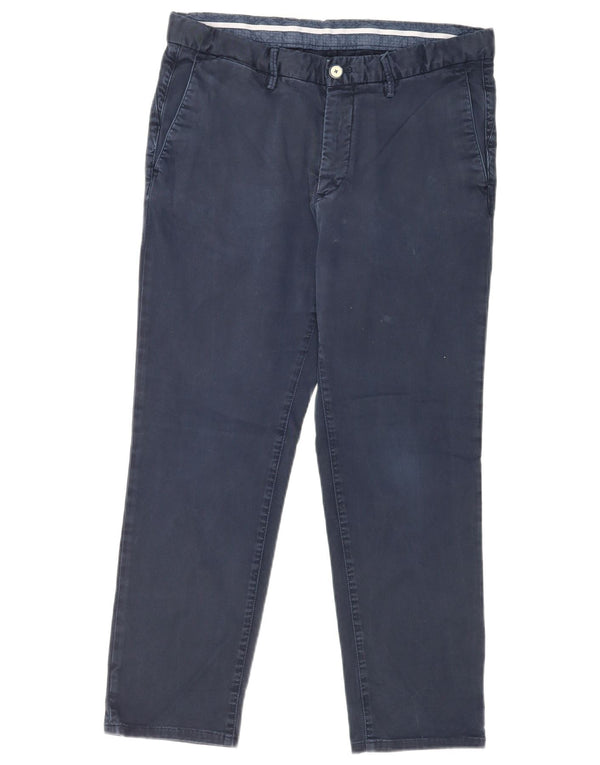 Massimo Dutti muške uske chino hlače EU 42 Large W32 L26 tamnoplave
