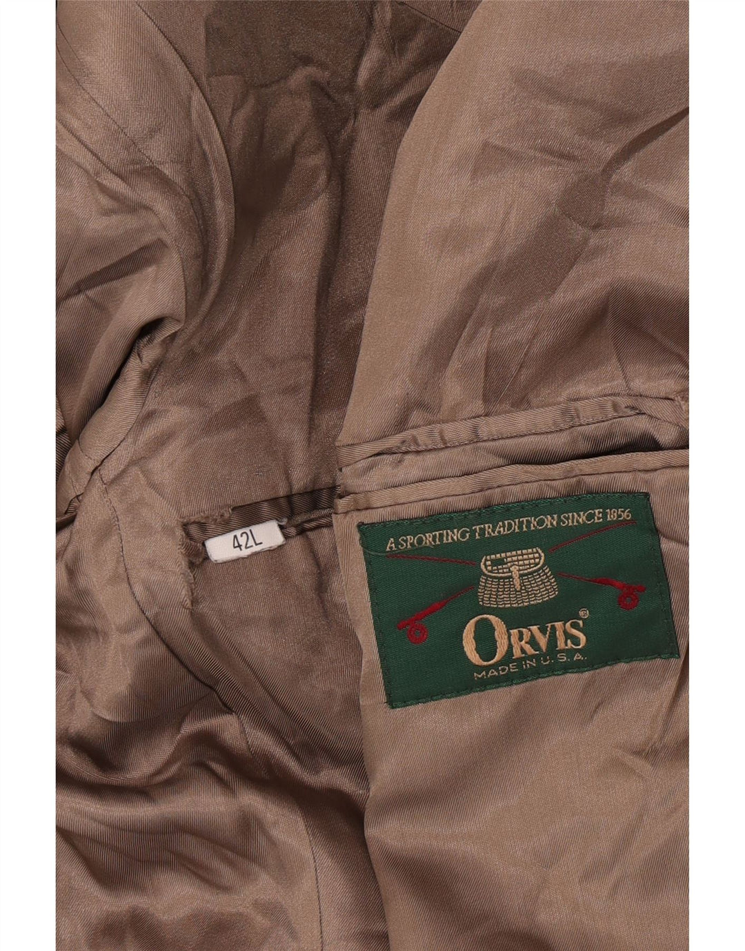 Orvis muški sako od manšestera, 2 gumba, UK 42 XL, bež