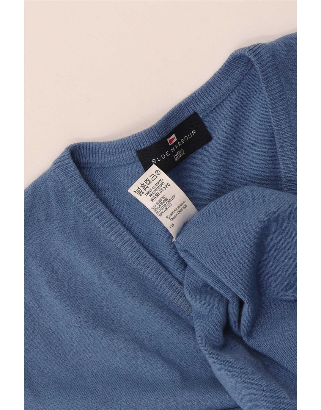 Marks & Spencer muški plavi lučki prsluk bez rukava veliki akril