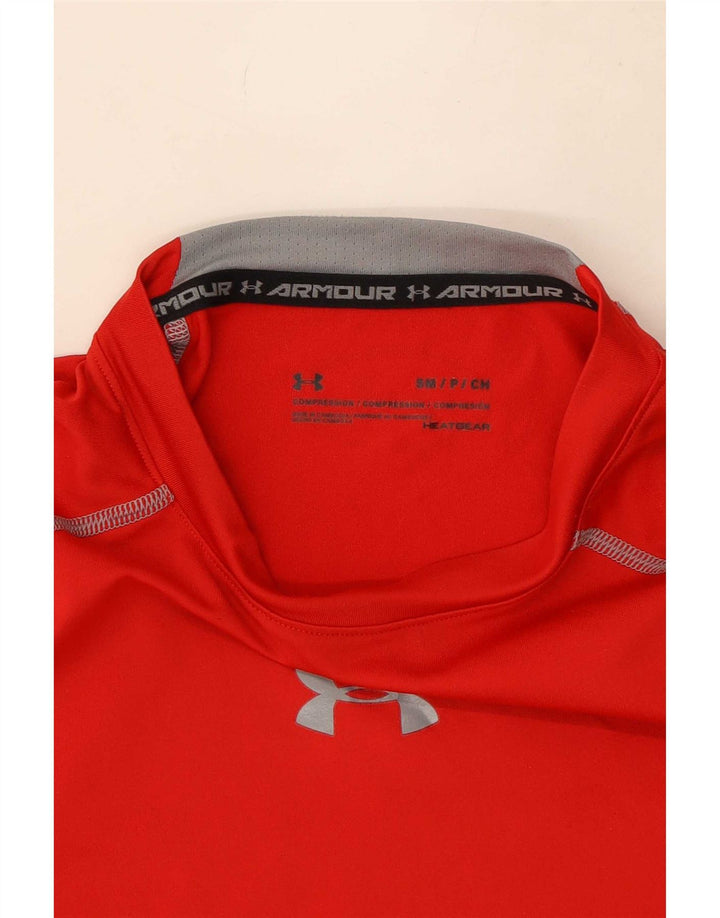 Under Armour muška kompresijska majica kratkih rukava Mala crvena