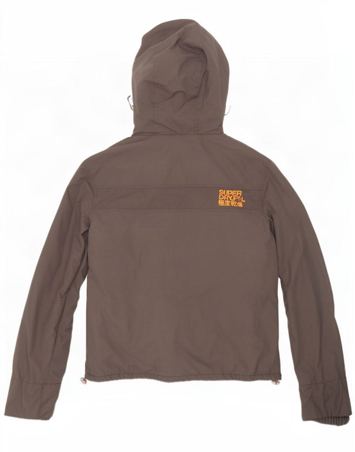 Superdry Mens The Windcheater Graphic Windbreaker Jacket UK 40 Large Grey