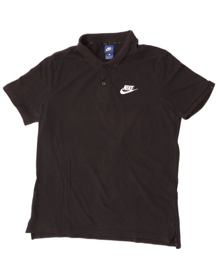 Nike muška polo majica 2XL crni pamuk