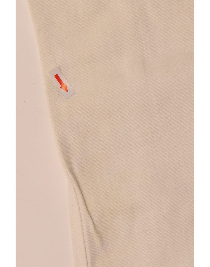 DIESEL Ženske Rokket ravne traperice W29 L34 Bijeli pamuk