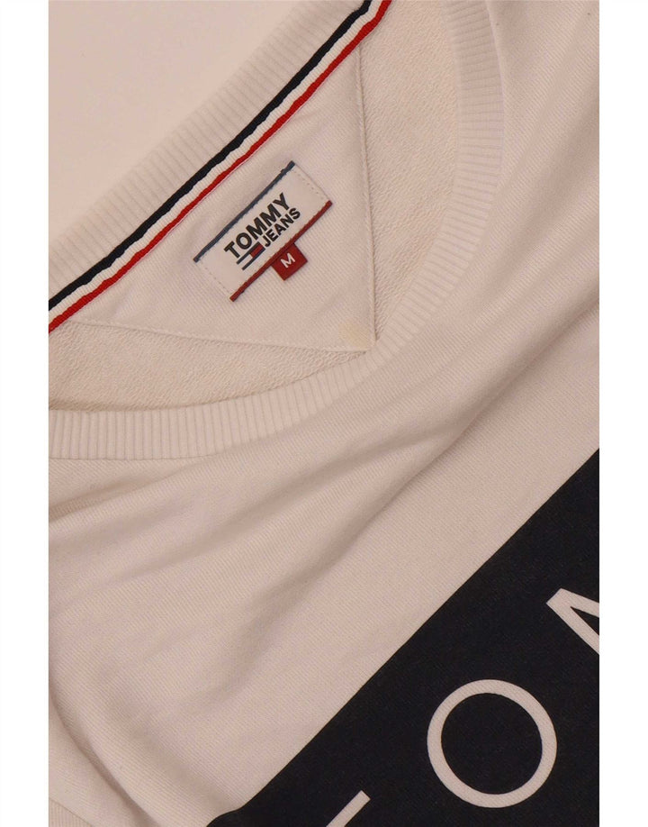 Tommy Hilfiger Ženska majica s kratkim rukavima UK 14 srednje bijele boje