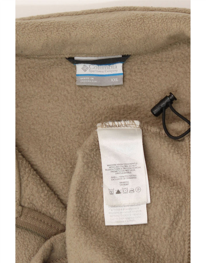Columbia muška jakna od flisa UK 44 2XL bež poliester