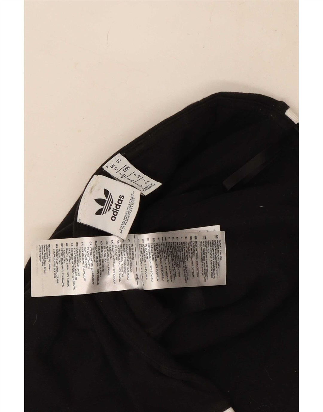 Adidas ženska majica bez naramenica UK 12 Srednje crni pamuk