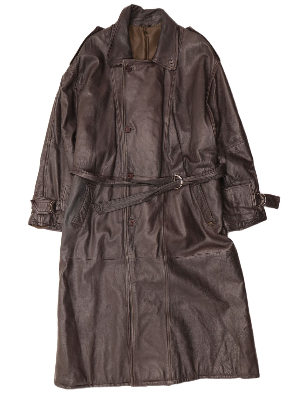 MAX MOSER muški kožni kaput IT 56 3XL smeđa koža