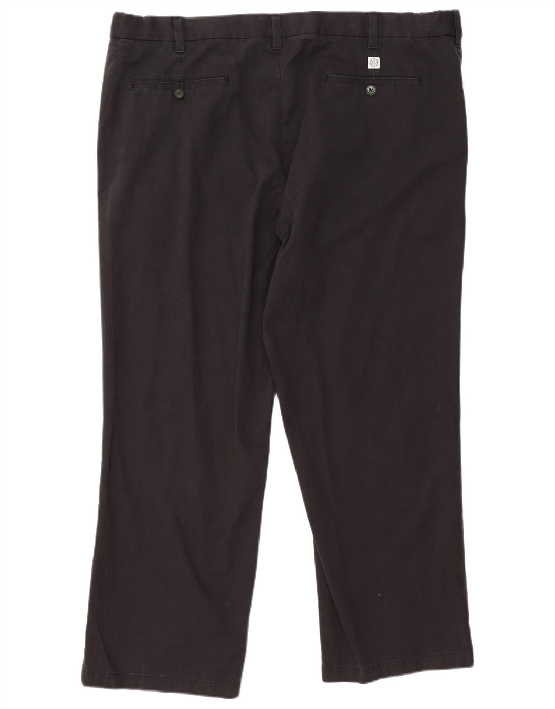 Marks & Spencer muške chino hlače regularnog kroja Blue Harbor W44 L29 crne