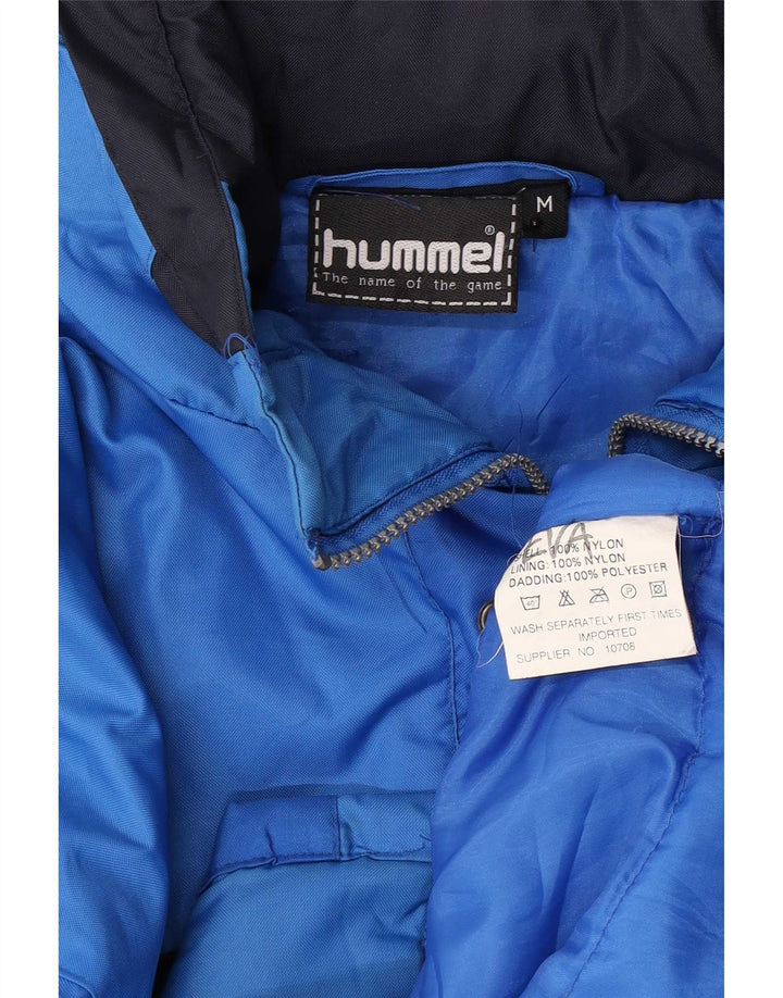 Muška vjetrovka Hummel Loose Fit Graphic vjetrovka UK 38 srednje plava