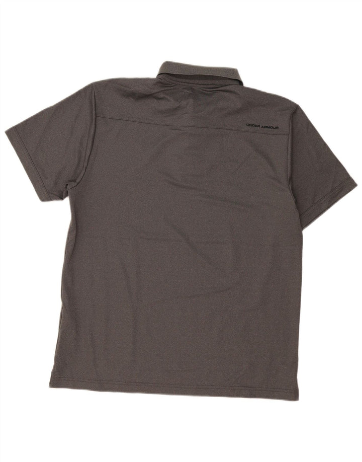Under Armour muška polo majica Heat Gear Veliki sivi poliester