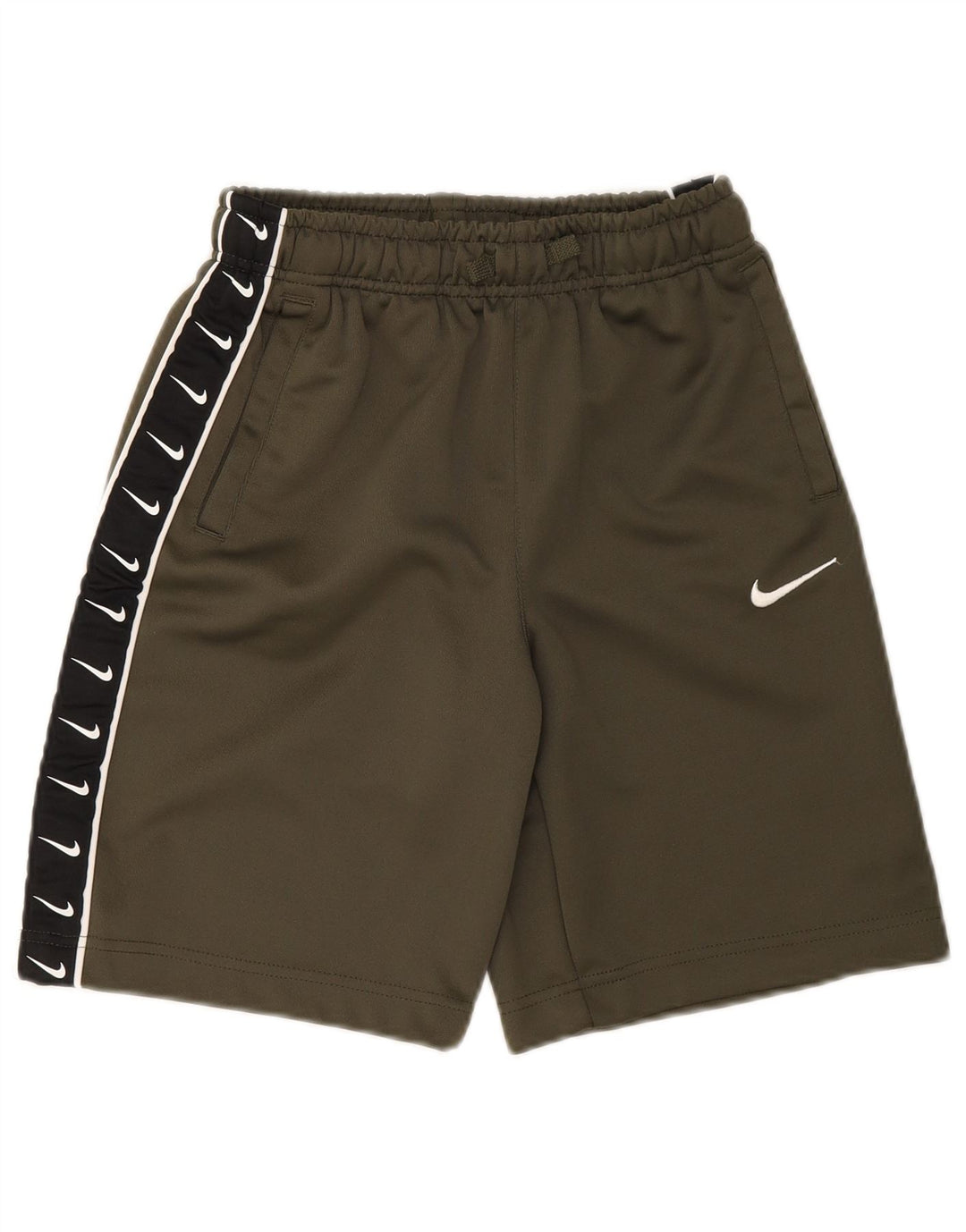 Nike Boys Graphic Sport Shorts 12-13 Years Large Kaki Poliester