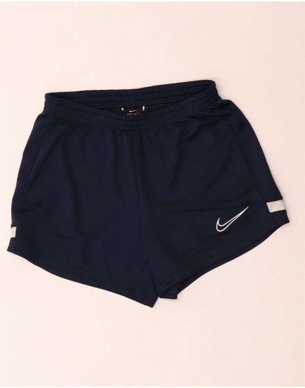 NIKE ženske kratke sportske hlače Dri Fit UK 4 XS tamnoplave