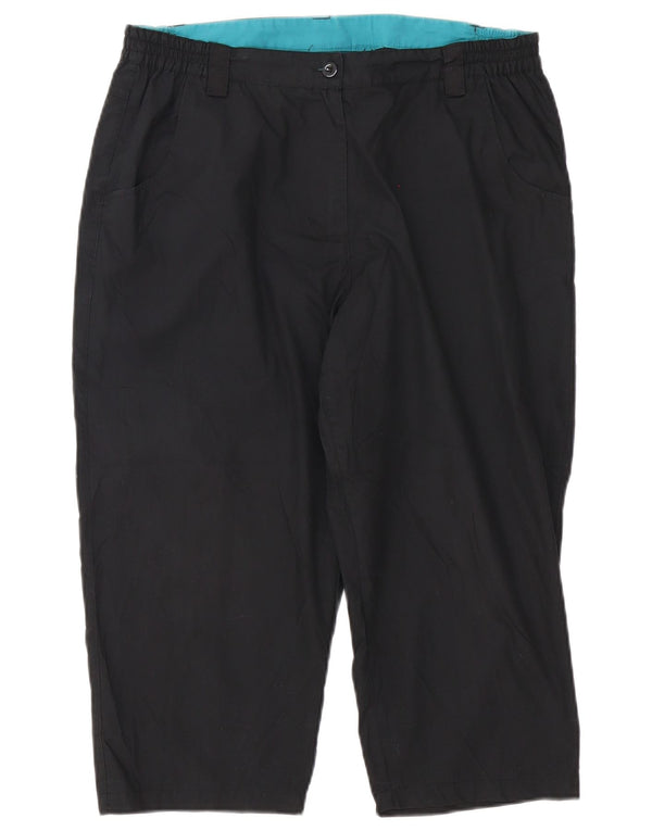 Mountain Warehouse Ženske ravne Capri hlače UK 14 Large W34 L20 crne