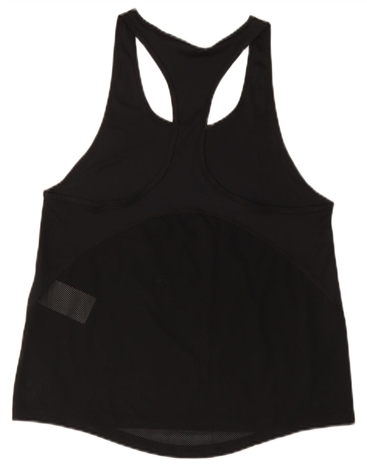 Nike Ženski Dri Fit Vest Top UK 10 Mali crni poliester