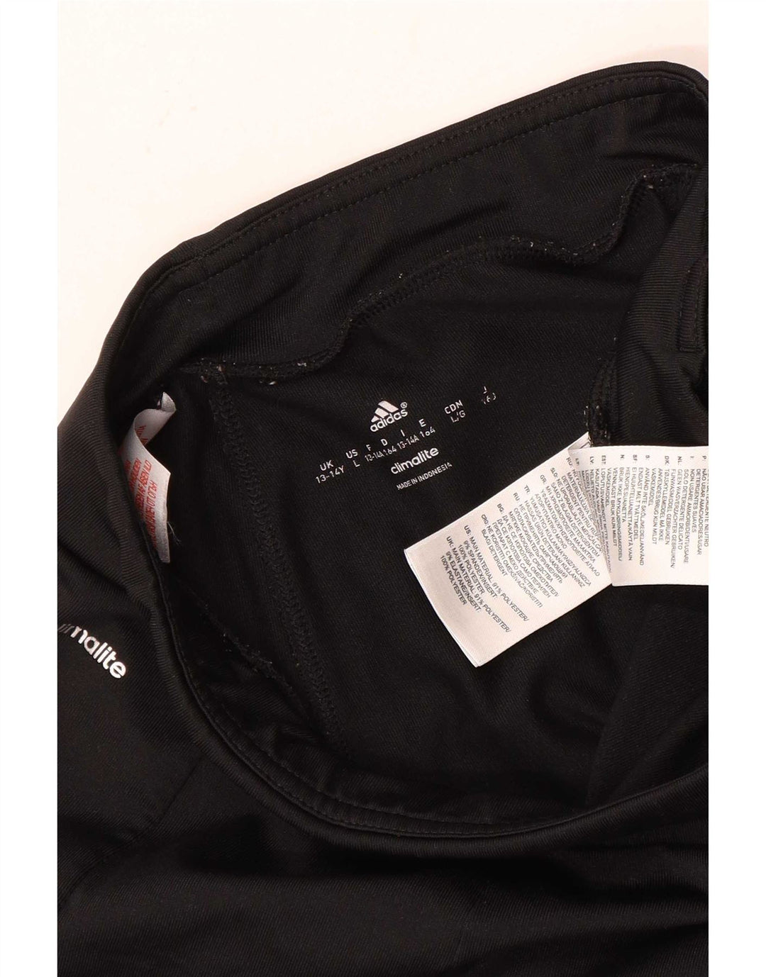 Adidas Climalite Capri trenirke za dječake 13-14 godina, crne poliesterske hlače