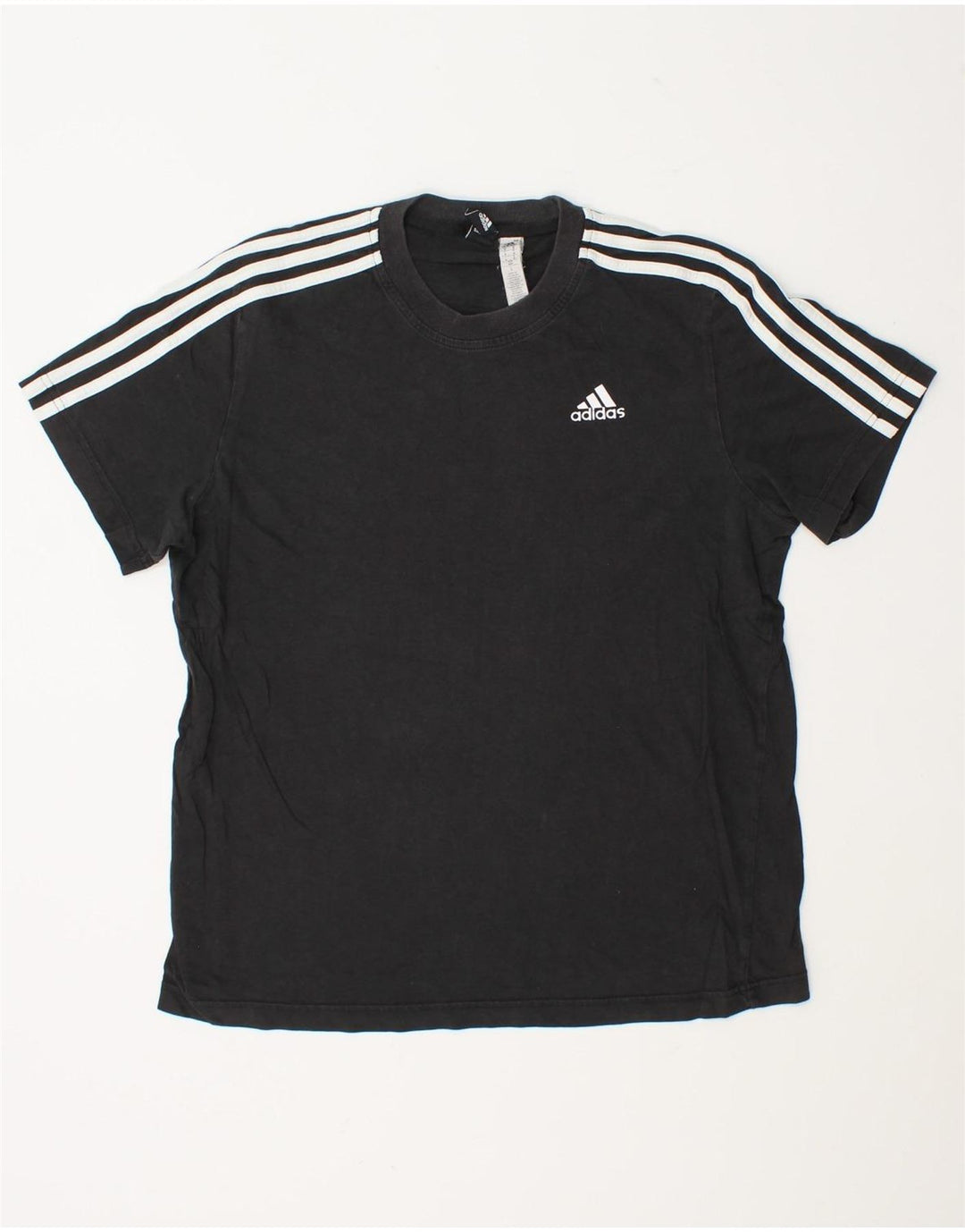 Adidas muška majica kratkih rukava Srednji crni pamuk
