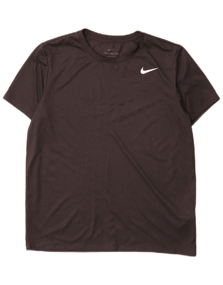 Nike Ženska Dri Fit T-Shirt Top srednje crna sportska poliester