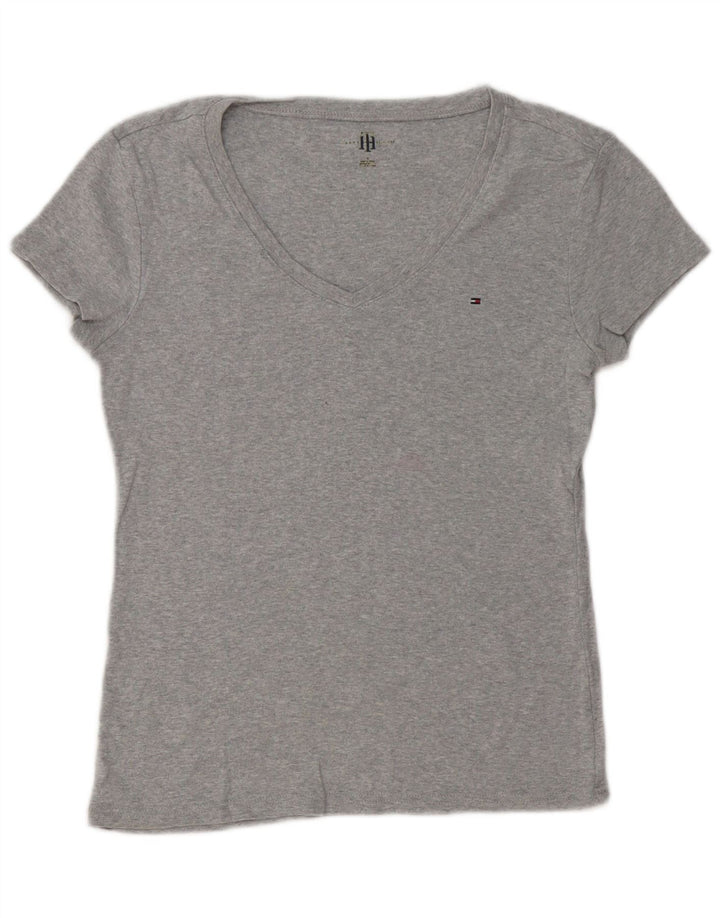 TOMMY HILFIGER Ženska majica kratkih rukava UK 12 srednje siva