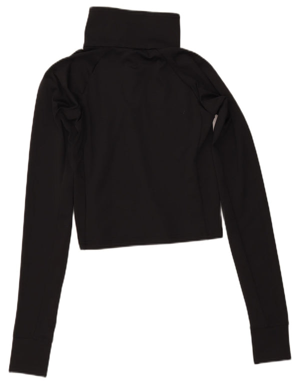 COLUMBIA Ženska majica s kratkim izrezom i trenirkom, gornji dio UK 12 Srednje crna