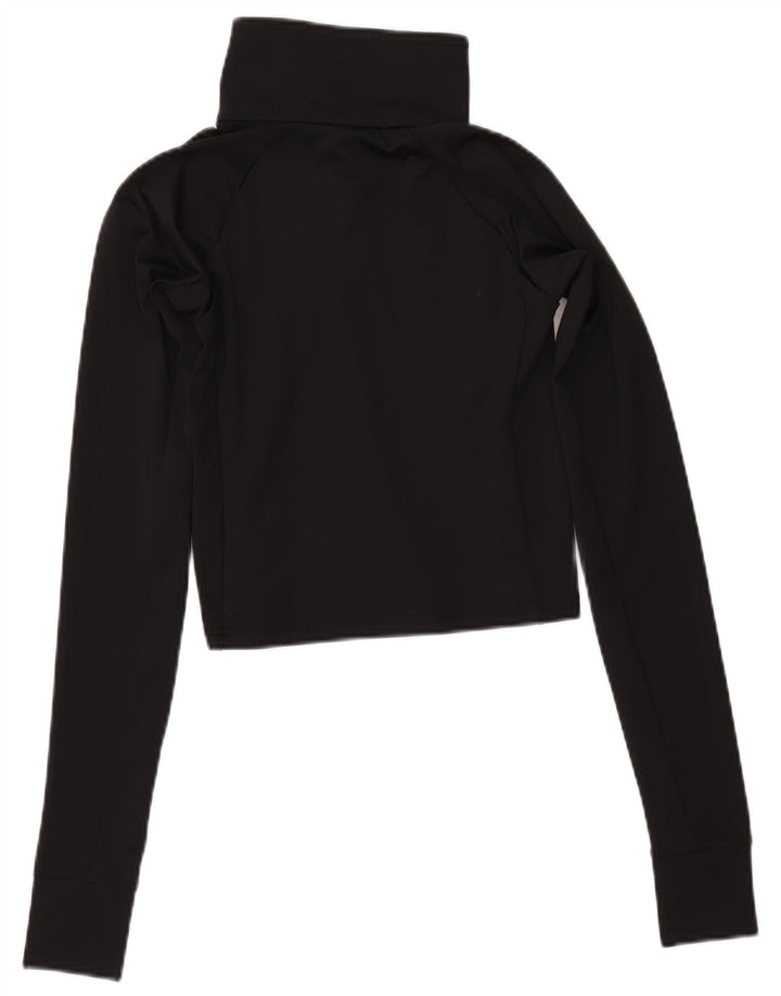 COLUMBIA Ženska majica s kratkim izrezom i trenirkom, gornji dio UK 12 Srednje crna