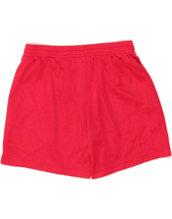REEBOK Womens Sport Shorts UK 14 Large  Red Polyester Vintage Reebok and Second-Hand Reebok from Messina Hembry 