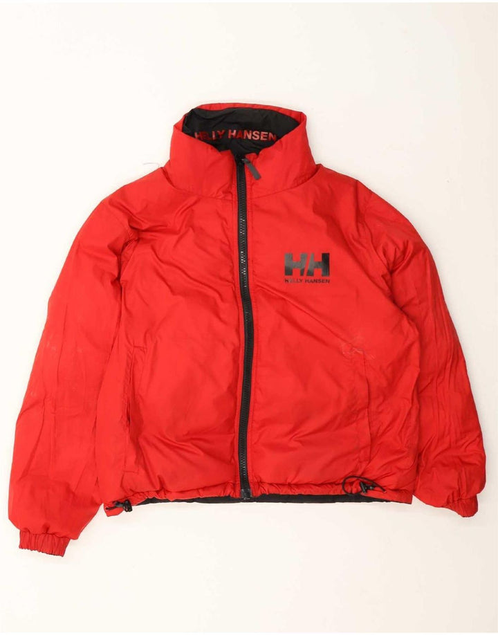 Helly Hansen ženska prevelika jakna s podstavljenom grafikom UK 10 Mala crna