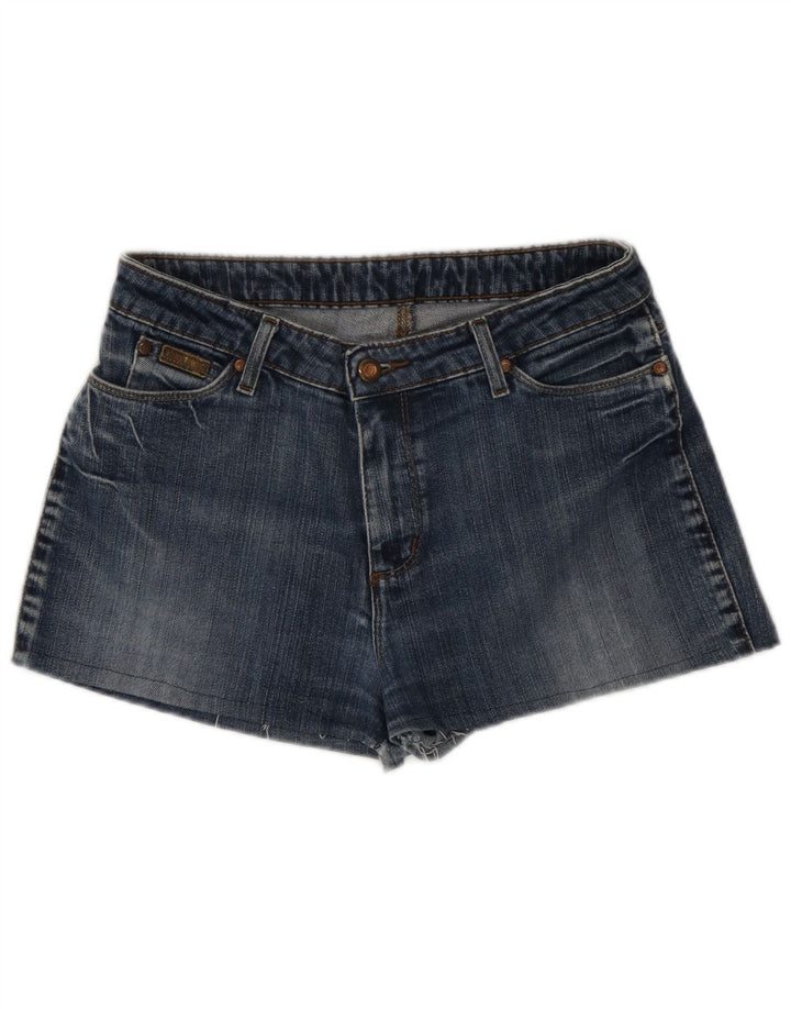Wrangler Ženske traper vruće hlačice W32 Large Blue Cotton