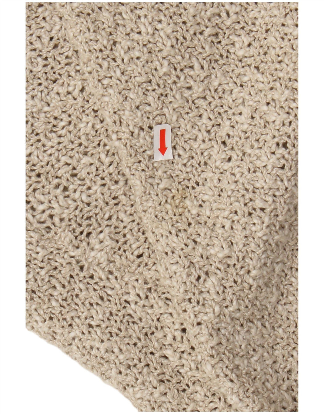 Tivoli veliki ženski džemper kardigan UK 14 srednje bež lan