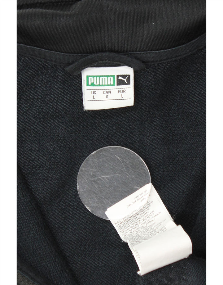 Puma muška gornja jakna trenirke Large Black Colourblock Poliester