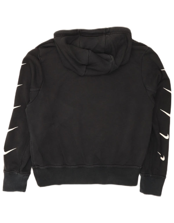 Ženska majica s kapuljačom Nike Graphic UK 14 Srednje crni pamuk