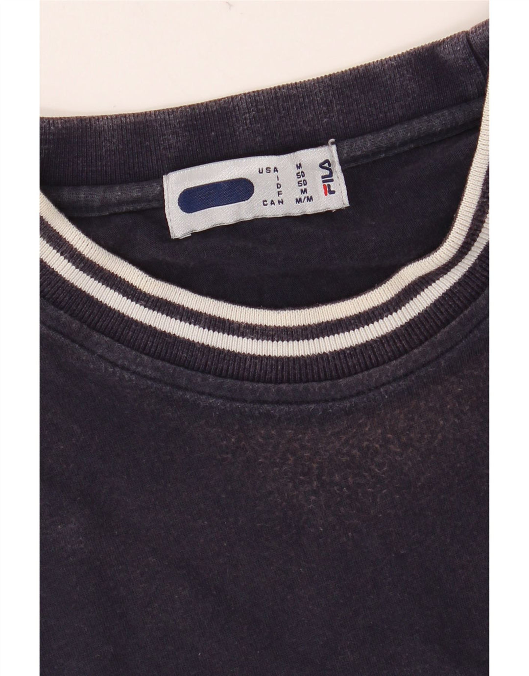 FILA muška majica kratkih rukava s grafičkim motivima IT 50 srednje tamnoplavi pamuk