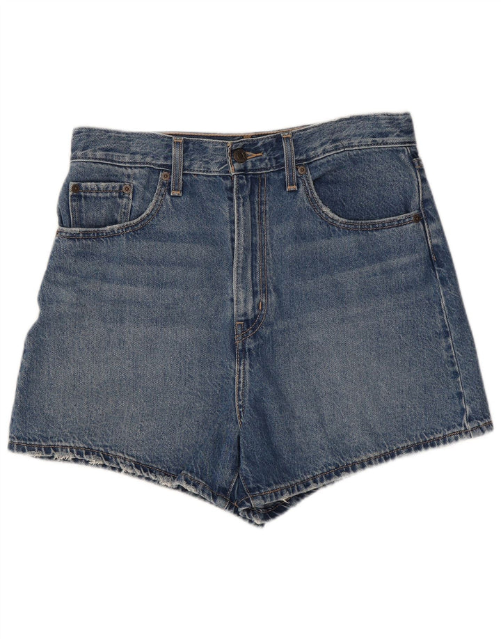 Levi's ženske traper kratke hlače W28 srednje plavi pamuk