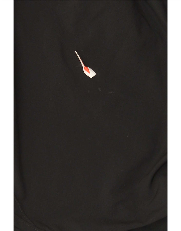 Nike Ženske Dri Fit Sportske kratke hlače UK 12 Srednje crni poliester