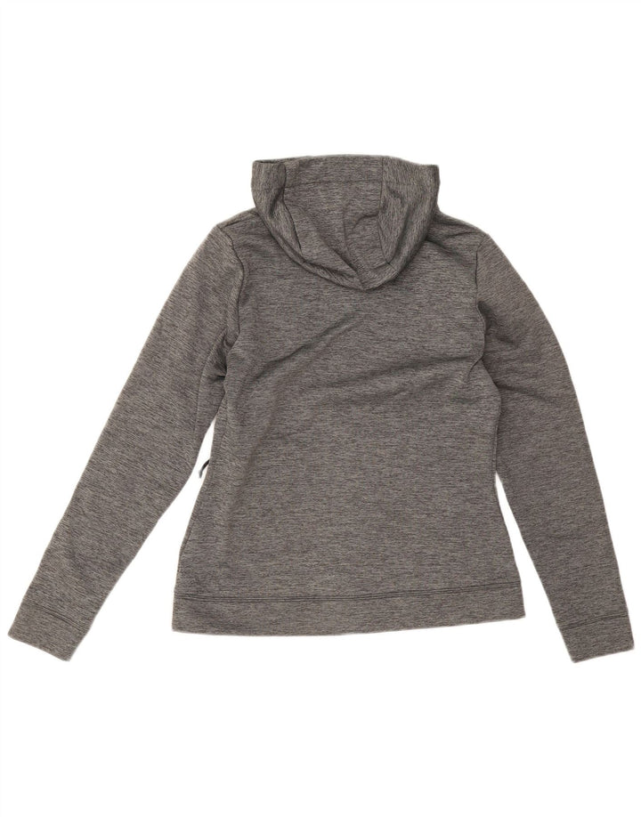 The North Face ženski pulover s kapuljačom s patentnim zatvaračem UK 12 srednje sivi poliester