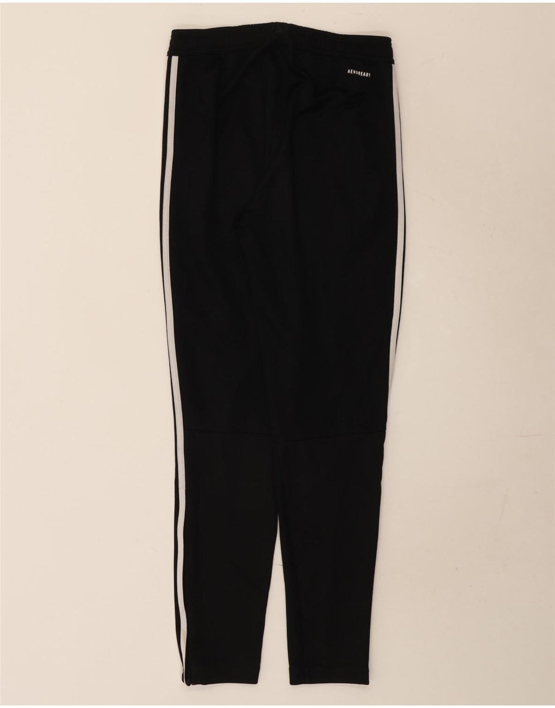 Adidas muške Aeroready hlače za trenirku Male crne poliesterske hlače