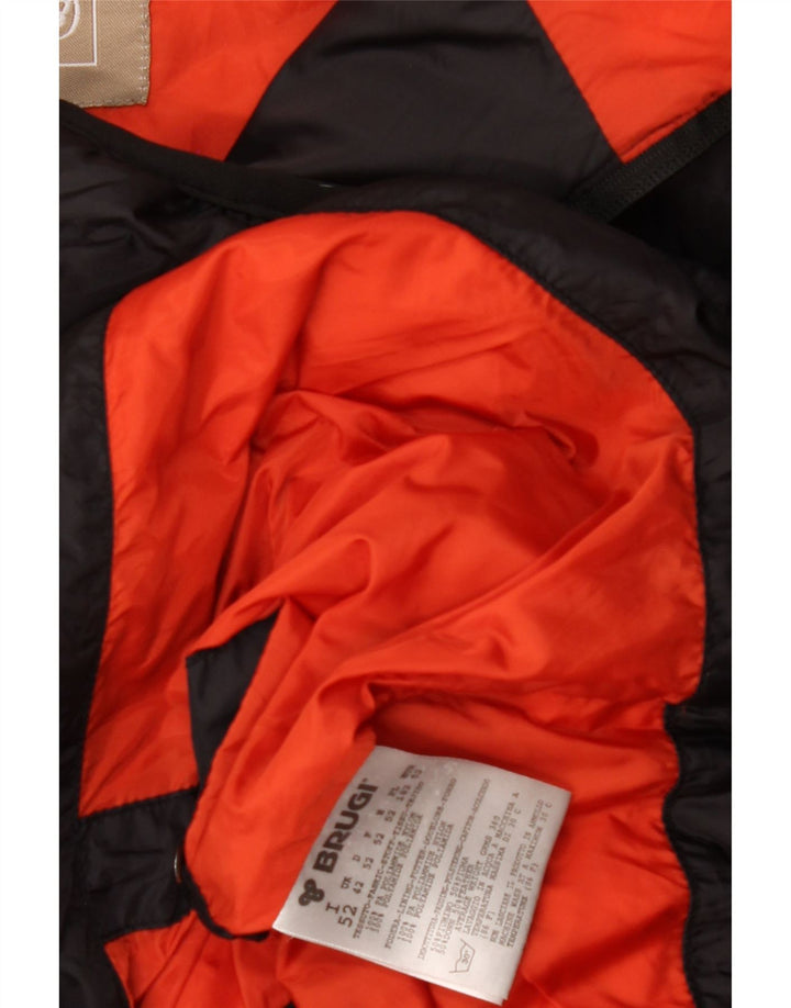 Brugi muška podstavljena jakna UK 42 XL crni poliamid