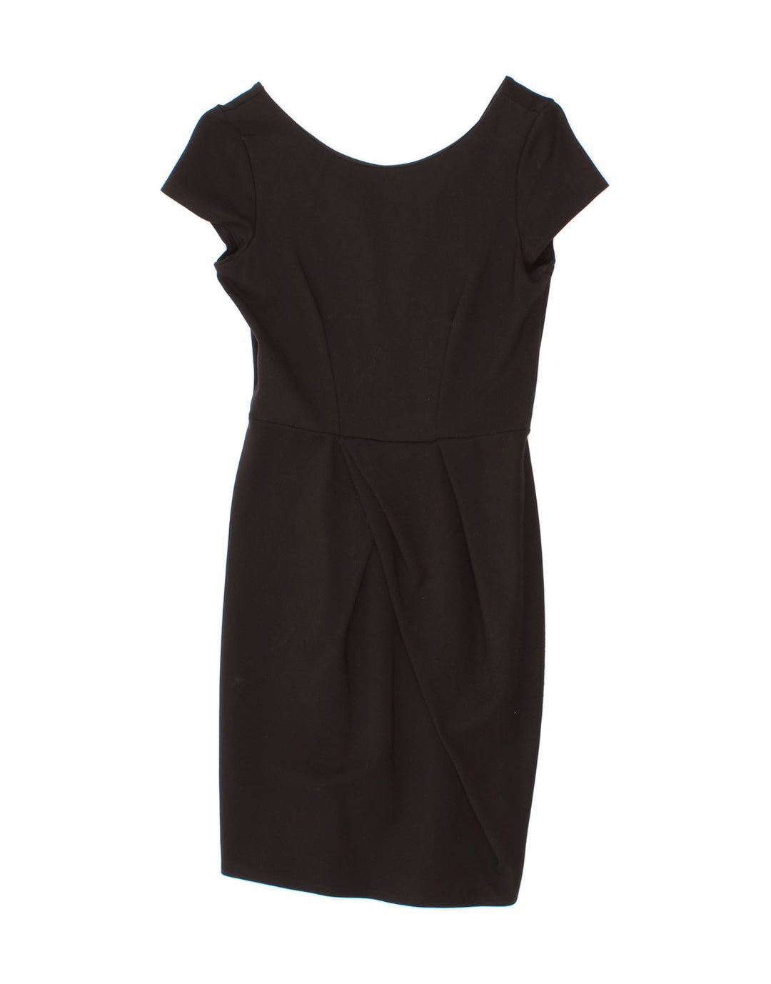 CLOSET Womens Sheath Dress UK 10 Small Black Viscose Vintage CLOSET and Second-Hand CLOSET from Messina Hembry 