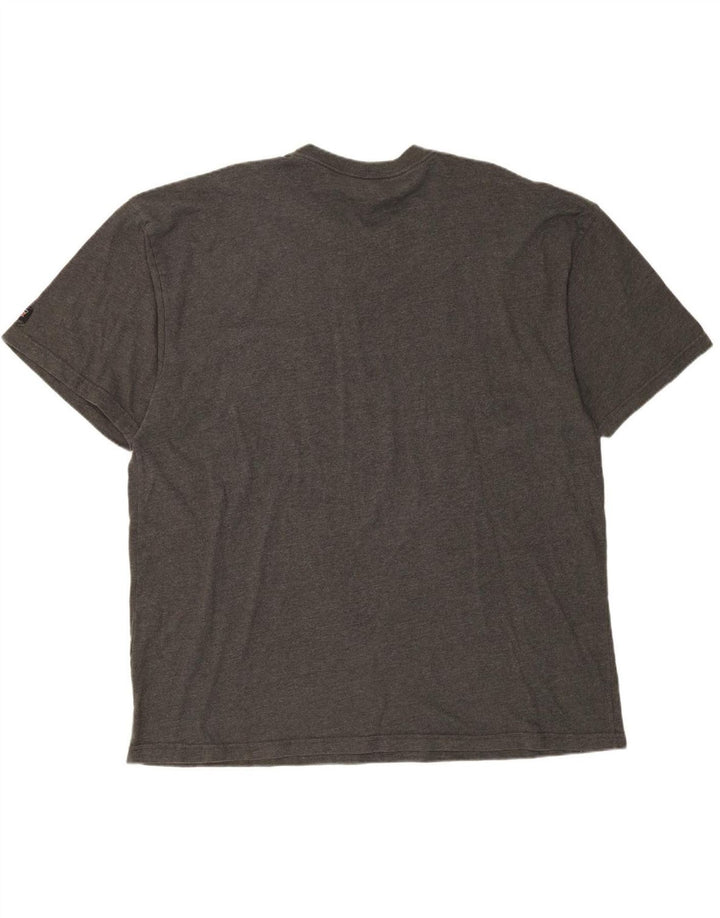 DICKIES Mens T-Shirt Top 3XL Grey Cotton