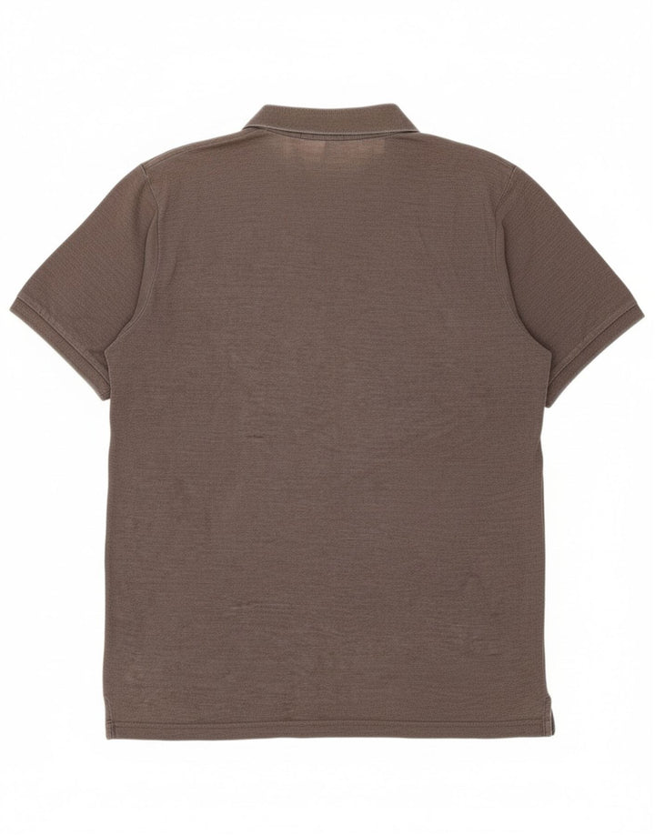 U.S. POLO ASSN. Mens Polo Shirt Large Brown