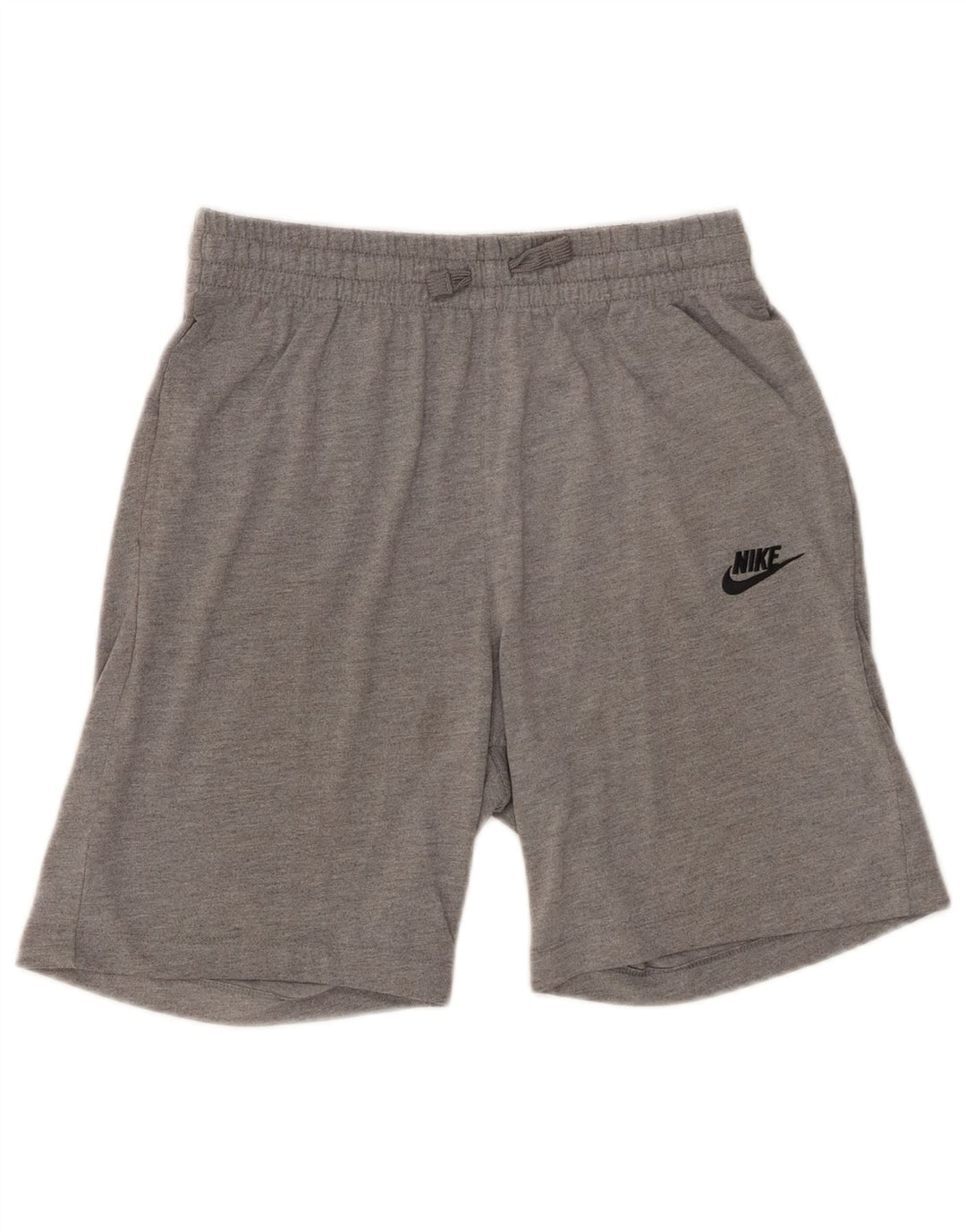 Nike Sportske kratke hlače za dječake 13-14 godina XL sivi flekasti poliester