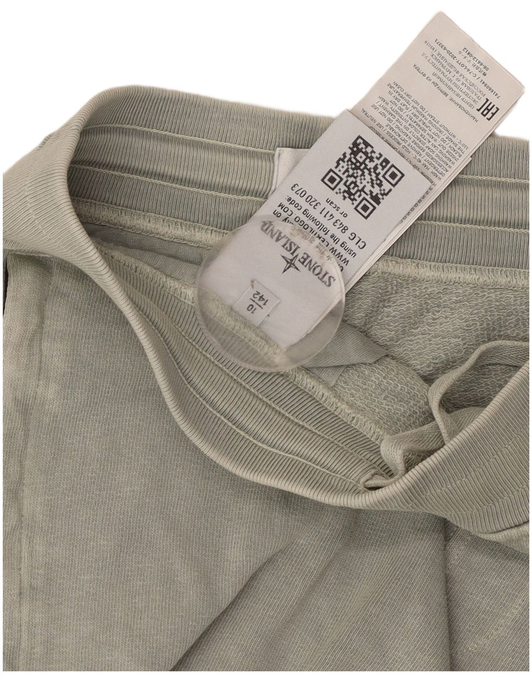 Stone Island Sportske kratke hlače za dječake 9-10 godina, sivi pamuk