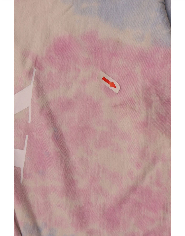 Calvin Klein Jeans Ženska prevelika majica kratkih rukava s motivima UK 14 srednje ružičasta