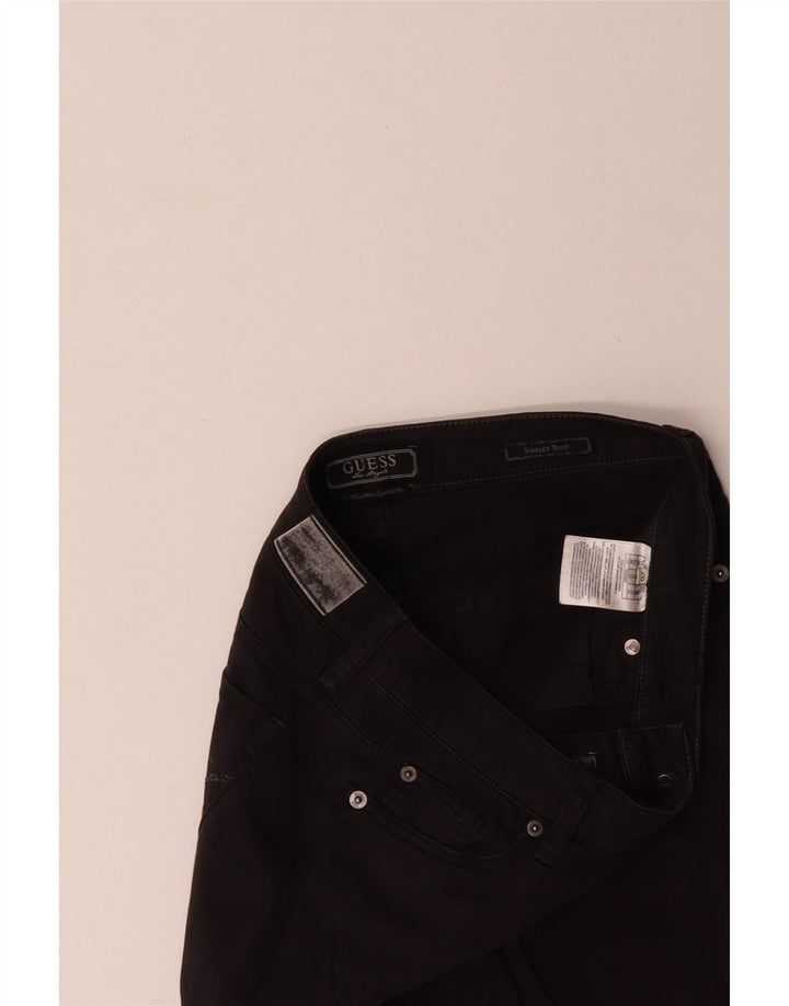 GUESS Ženske traperice Starlet Bootcut W28 L30 crni pamuk