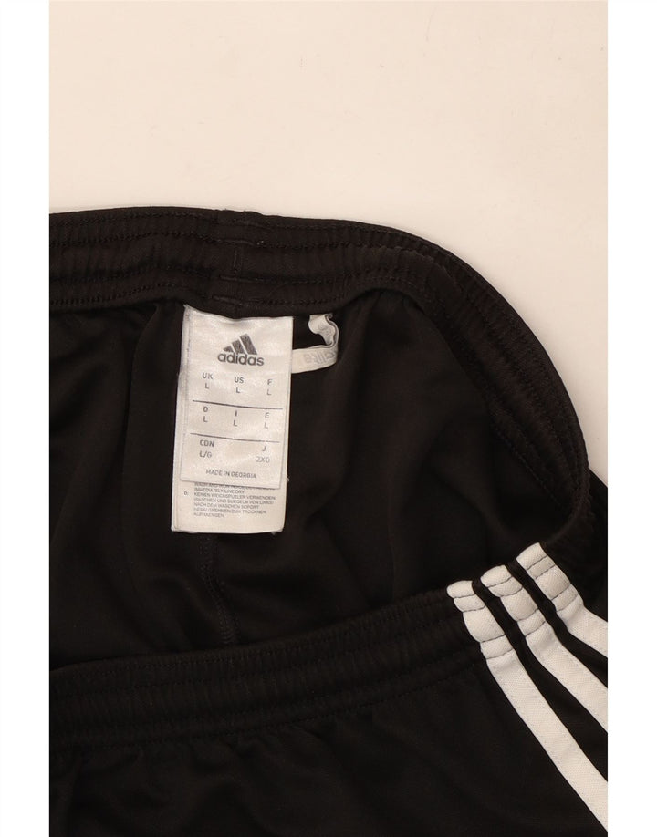 Adidas muške sportske kratke hlače Climalite, veliki crni poliester