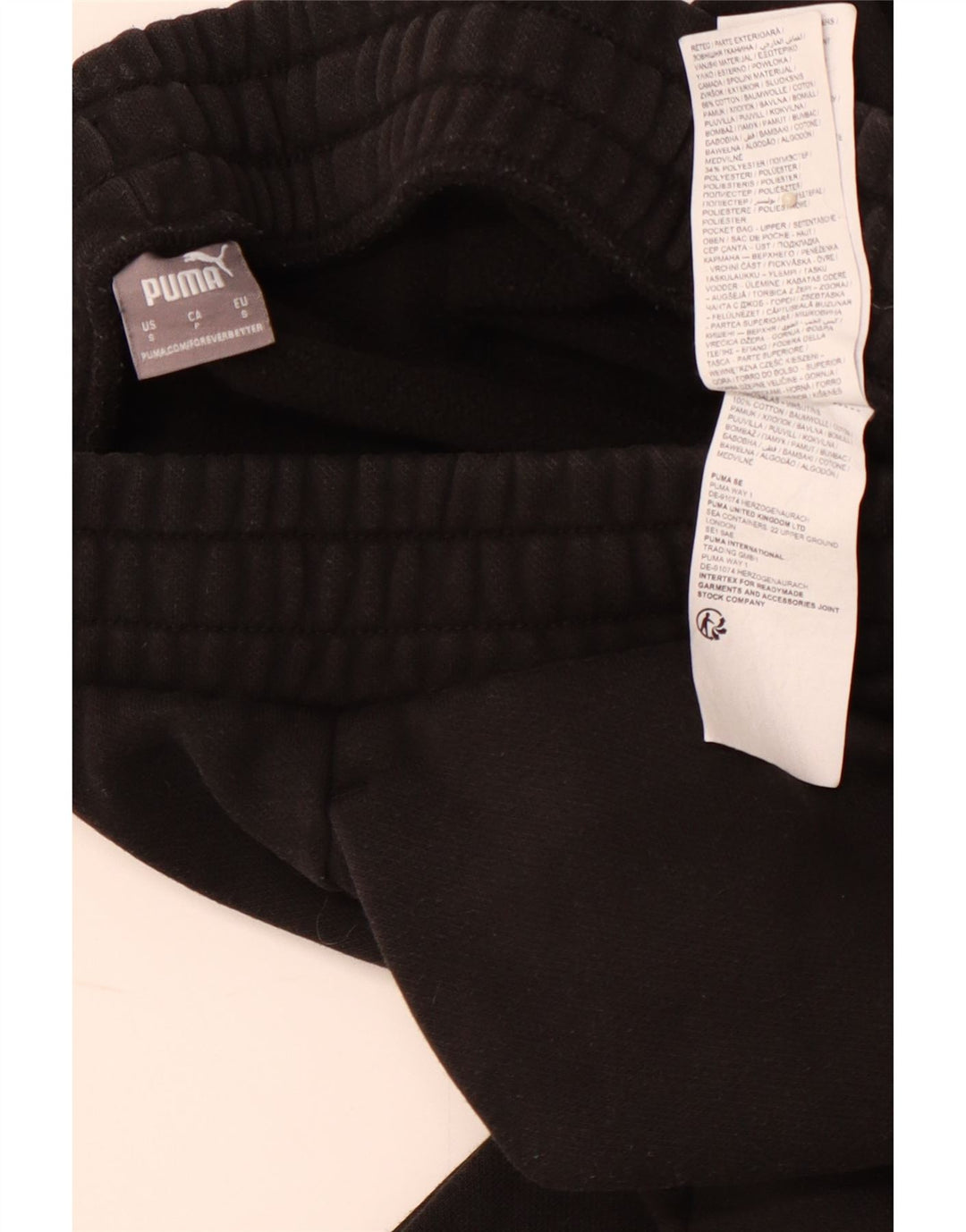 PUMA Male crne pamučne muške trenirke