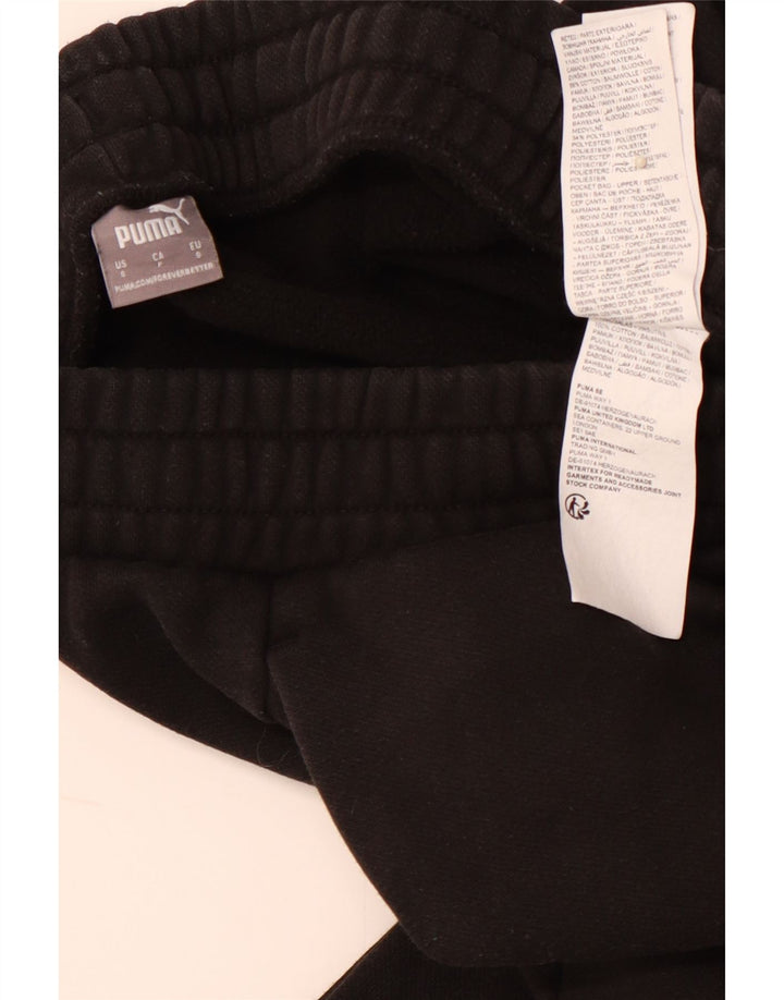 PUMA Male crne pamučne muške trenirke