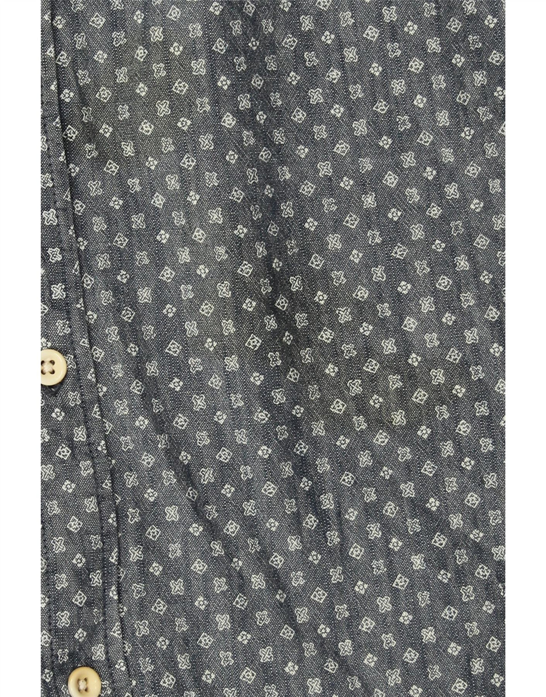 QUIKSILVER muška moderna košulja XL tamnoplavi pamuk na točkice