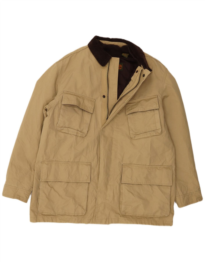 Timberland muška vjetrovka jakna UK 42 XL bež najlon
